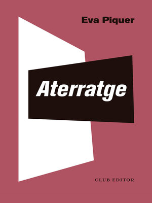 cover image of Aterratge